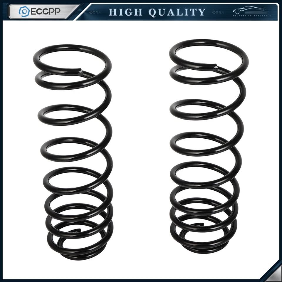 2x Coil Spring Set Rear for Chevrolet Malibu 1997-2003 Oldsmobile Alero Pontiac - Image 1 of 1