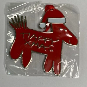 Eric Clapton RARE Limited Edition Christmas Ornament Red Dog HAPPY XMAS - Bild 1 von 2