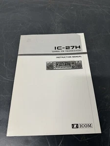 ORIGINAL FACTORY ICOM IC-27H INSTRUCTION MANUAL - Picture 1 of 3