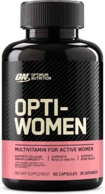 OPTIMUM NUTRITION OPTI-WOMEN 60 Caps - BRAND NEW EXP 01/2025 - Image 1 of 2