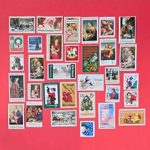 Briefmarken zum Basteln oder Versand: Weihnachten USA unbenutzte Briefmarken (20) - Bild 1 von 1