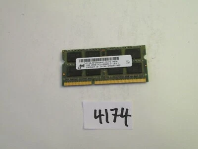 Micron 2Gb PC3-8500 1066Mhz DDR3 SODIMM Laptop Memory RAM (4174) - Image 1 of 2