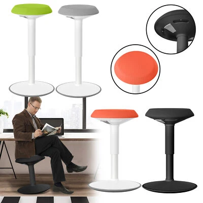 Barhocker Bürohocker Stuhl Arbeitshocker Höhenverstellbar Rund Max 140 kg Büro - Bild 1 von 4