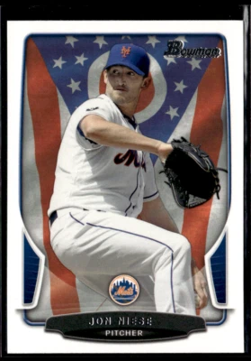 2013 Bowman - Jon Niese #2 International - Image 1 of 2