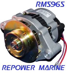 Nuovo 65 Amp Alternatore per Mercruiser Benzina e Diesel, Ricambio 805884T, - Foto 1 di 1