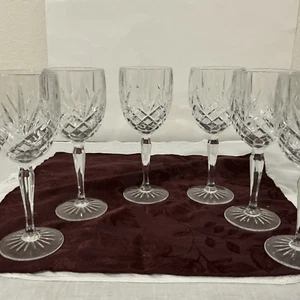 Crystal D’arques Kristall Provence Wasser/Wein 7” Kelche (6er Set) Top - Bild 1 von 4