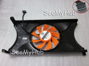 Power Logic PLA08015S12HH GTS450 GA82S2U Graphics card Fan DC 12V 0.35A 4-Pin - Picture 1 of 3