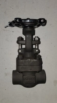 Beric 1/2" Gate Valve Socket Weld  Model 501S38A08 A105N Class800 1975psi @100°F - Image 1 of 4