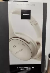 Bose QuietComfort 45 Noise Canceling Bluetooth Headphones - White Open box - Picture 1 of 2