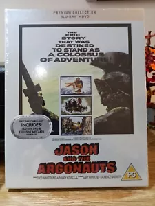 JASON AND THE ARGONAUTS BLU RAY + DVD PREMIUM COLLECTION NEW SEALED + ARTCARDS - Foto 1 di 2