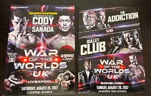 ROH Ring Of Honor Pro Wrestling -- War Worlds UK 2017 Night 1 2 DVD Cody Rhodes - Picture 1 of 3