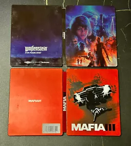 PS4 Steelbook Mafia 3 & Wolfenstein Youngblood (ohne Spiel) - Bild 1 von 2