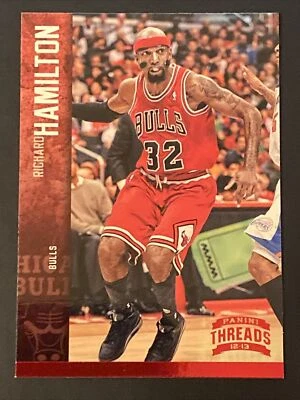 2012-13 Panini Threads Basketball Red #19 Richard Hamilton Chicago Bulls NBA - Image 1 of 2