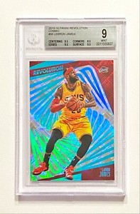 2015-16 Panini Revolution LEBRON JAMES #96/100 Cosmic BGS 9 Mint! 0.5 Away!