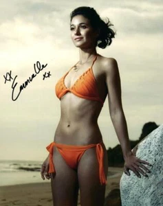 Foto 8x10 firmada por Emmanuelle Chriqui con certificado de autenticidad foto autografiada muy bonita - Imagen 1 de 1