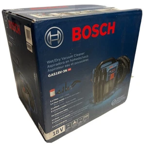 BOSCH GAS18V-3N 18V Volt 1.6 Gallon Wet/Dry Shop Vacuum w/ HEPA Filter - Picture 1 of 1