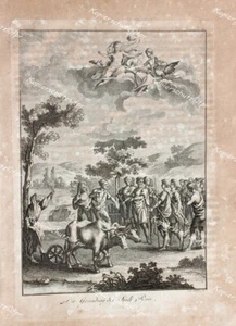 Sage Gründung Rom 753 Antike Romulus Remus Mythologie Palatin Acker Remus Roma - Bild 1 von 1