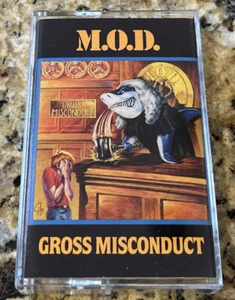 MOD GROSS MISCONDUCT Cassette Tape 1989 Thrash Speed Rare Carol MC 1360 - Picture 1 of 6