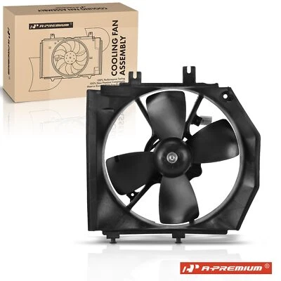 A-Premium Left Side Engine Cooling Fan Assy for Mazda Protege 1999-2003 Protege5 - Image 1 of 4