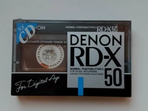 Denon RD-X 50 Tape Cassette SEALED Japan Market - Bild 1 von 6