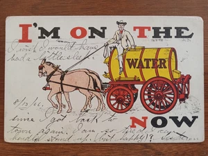 c1906 I'm on the Water Now, Pferde-Wasserwagen, Ely Boynton & Ely - Bild 1 von 2