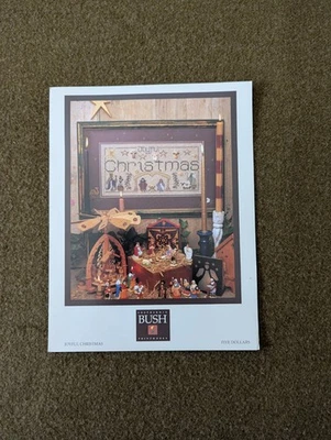 Shepherd’s Bush Joyful Christmas Counted Cross Stitch Pattern Chart - Image 1 of 3