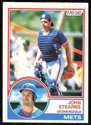 1983 O-Pee-Chee  #212 John Stearns   - FREE SHIP - Image 1 of 2