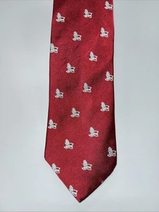 Brooks Brothers Country Club Italian 100% Silk Tie USA Adirondak Design - Picture 1 of 3