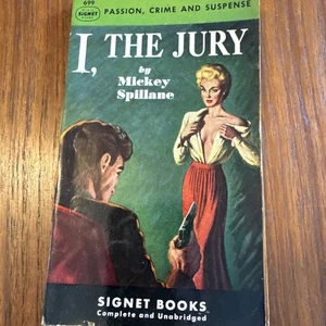 I, THE JURY   1949   MICKEY SPILLANE    SHE SHOWED HOW NICE SHE WAS Sleaze Gga - Imagen 1 de 6