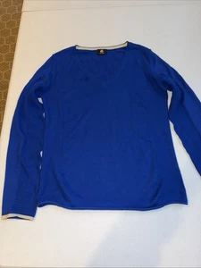 Suéter Paul Smith cuello en V talla Xs para mujer azul real - Imagen 1 de 6