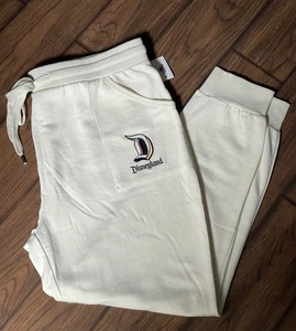 Disney Parks Disneyland Logo Creme Jogginghose 2024 Gr. XL - Bild 1 von 4