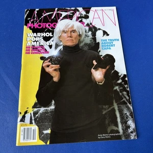 #A72  AMERICAN PHOTOGRAPHER - October 1985 Andy Warhol - Imagen 1 de 17