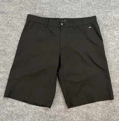 Pantalones Cortos J.Lindeberg Para Hombre 34 Negro Golf Chino Rendimiento Elastizados Ligeros Foto 1 de 4