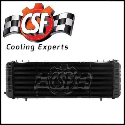 Сверхпрочный цельнометаллический 3-рядный радиатор CSF 2671 подходит для Jeep Cherokee 91-01 годов выпуска 2,5 л 4,0 л - Изображение 1 из 4