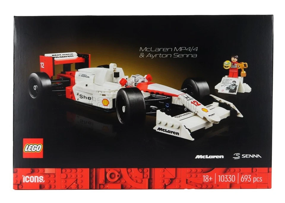 1/14 LEGO - McLAREN - F1  MP4/4 N 12 AYRTON SENNA 1988 WORLD CHAMPION - 693 1033 - Immagine 1 di 1