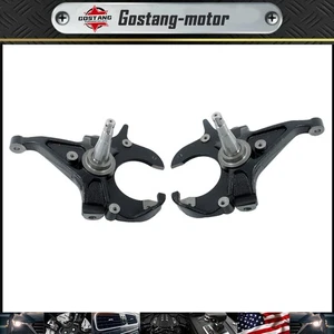For Chevy S10/GMC Sonoma/GMC S15 1982-2004 Pair 2' Drop Lowering Spindles - Picture 1 of 11
