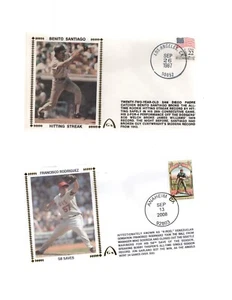 FRANCISCO RODRIGUEZ MLB Milestone 58 SAVES Gateway FDC Cachet 9-13-2008 - Bild 1 von 1