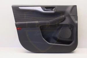 FORD ESCAPE 2020 2021 2022 FRONT LEFT DRIVER DOOR TRIM PANEL EBONY BLACK OEM - Picture 1 of 13