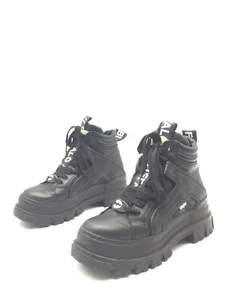 Buffalo Aspha NC Botas De Color Negro Para Mujer T.37 US.6 1/2 UK.4 - Imagen 1 de 5
