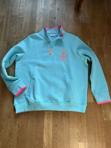 NEU Zwillingsherz XXL Pulli Troyer 46 2XL hellblau Neon 48 - Bild 1 von 8