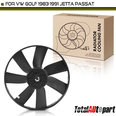 Conjunto de ventilador de refrigeração de radiador para Volkswagen Golf 83-91 Jetta passat 165959455AE - Imagem 1 de 4