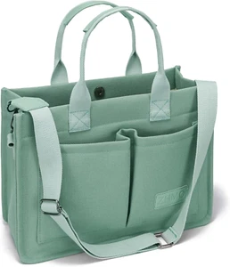 Large Canvas Tote Bag for Women,Womens Crossbody Purse Handbags Totes Bags Work - Picture 1 of 12