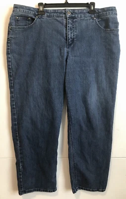 Just My Size Jeans Women's 24W Short (42x28) Blue Denim Regular Leg High Rise - Image 1 of 4
