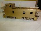 HO ORIENTAL LIMITED BRASS AT&SF PEAKED ROOF CABOOSE IN OB
