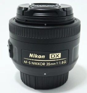 Nikon single focus lens AF-S DX NIKKOR 35mm f/1.8 G Nikon DX format EMS W/T - Picture 1 of 1