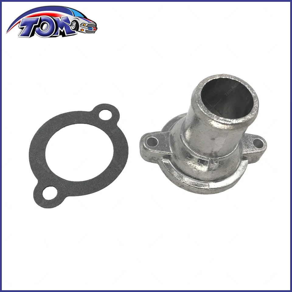 Carcasa de termostato de refrigerante con junta para Lincoln Ford Aerostar Taurus Mercury Foto 1 de 3