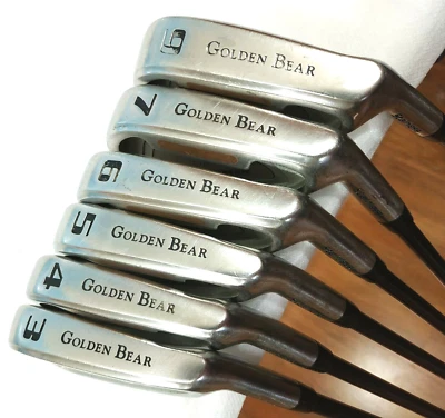 Golf Iron Set GOLDEN BEAR Accuforce II Steel tungsten Stainless GRAFITE SHAFT  - Image 1 of 4