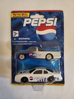 Golden Wheel-Pepsi-Special Edition Die Cast-2 Pack Pickup Truck And Car - Image 1 of 4