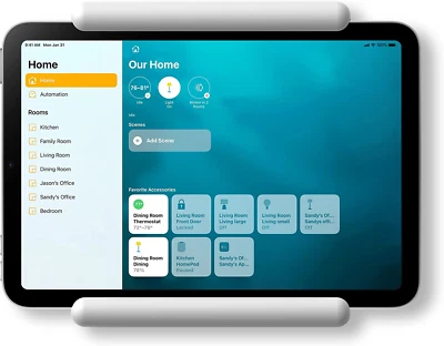 Home Hub Mount Supporto da Parete Compatibile con Apple iPad Mini, iPad Air, iPa - Immagine 1 di 4