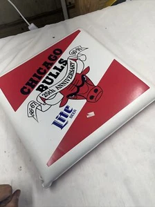 Vintage Chicago Bulls 25Th Anniversary 66-67/90-91 Stadion Sitzkissen - Bild 1 von 3